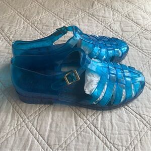 Authentic vintage made in USA 1990s jelly sandals genuine women’s size 10
